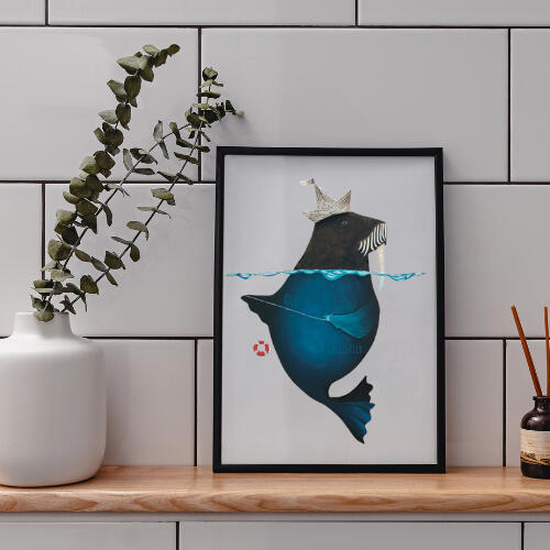 Acrylic on Canvas, 12" x 16"