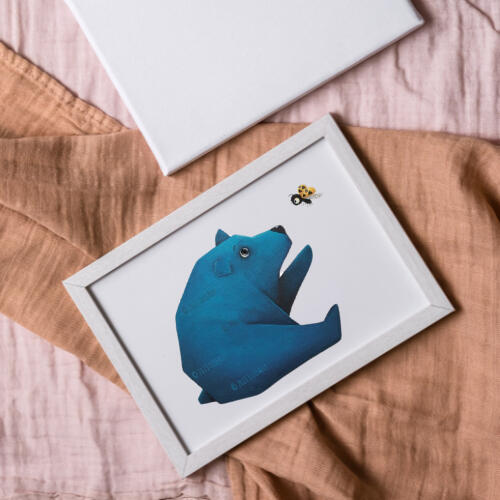 Acrylic on Canvas, 12" x 16"