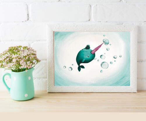 Acrylic on Mixed Media Paper, Linen Finish, 12" x 12"