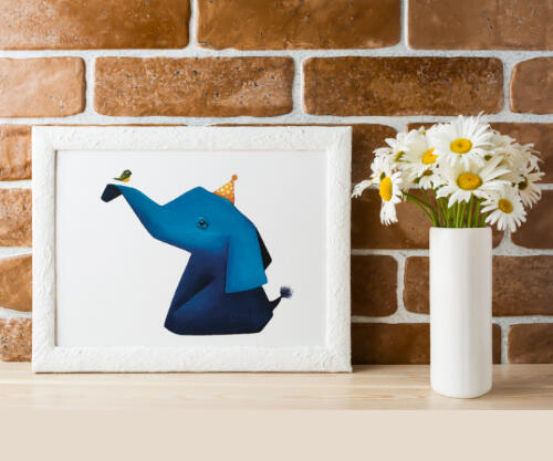 Acrylic on Canvas, 12" x 16"